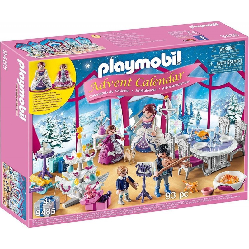 Playmobil - 9485 - Calendrier de l'avent - Bal de Noël au salon de Cristal