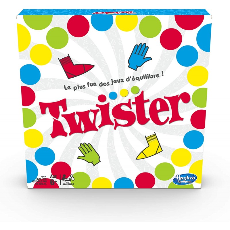 Hasbro - Jeu de société - Twister - Classique