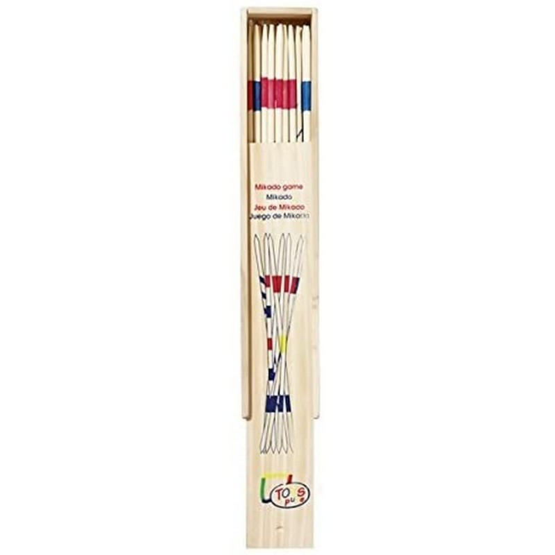 Goki - Jeu de société - Coffret de mikado 28 cm en bois