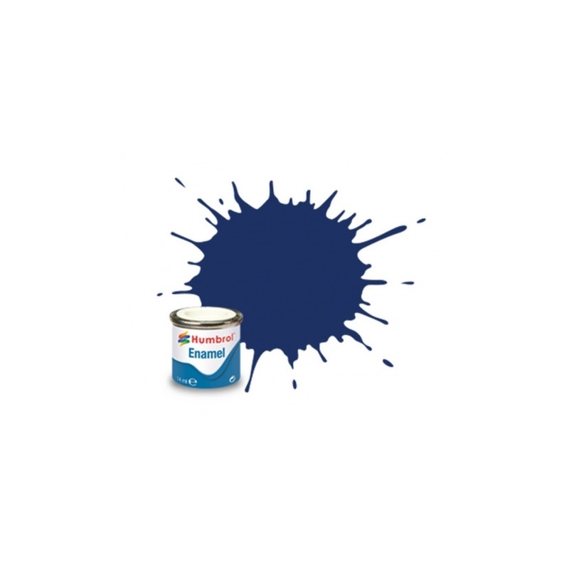 Humbrol - Enamel H15 - Peinture - Bleu de minuit brillant - 14 ml