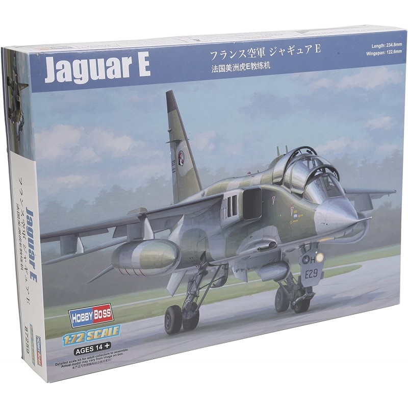 Hobby Boss - Maquette - Avion - Jaguar E Biplace