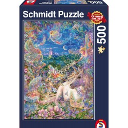 Schmidt - Puzzle 500 pièces - Le monde merveilleux des elges
