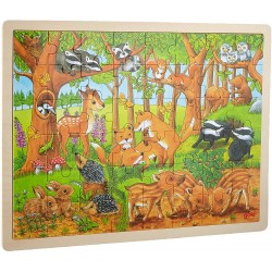 Goki - Puzzle en bois - 48...