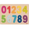 Goki - Puzzle en bois - Les lettres de l'alphabet colorées
