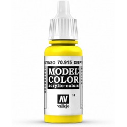 Prince August - Peinture acrylique - 915 - Jaune intense - 17 ml