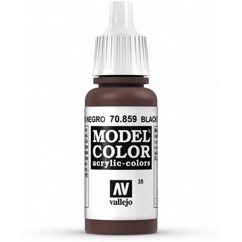 Prince August - Peinture acrylique - 859 - Rouge noir - 17 ml