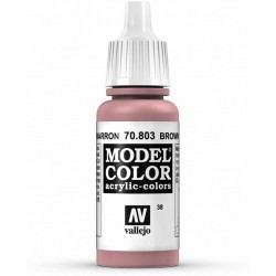 Prince August - Peinture acrylique - 803 - Rose marron - 17 ml