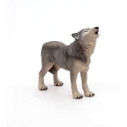 Papo - Figurine - 50171 - La vie sauvage - Loup hurlant