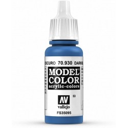 Prince August - Peinture acrylique - 930 - Noir foncé - 17 ml