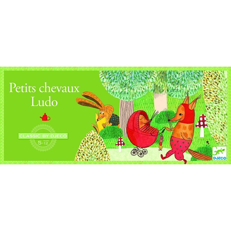 Jeu de petits chevaux Djeco DJ05215