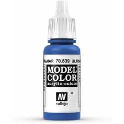 Prince August - Peinture acrylique - 839 - Bleu outremer - 17 ml