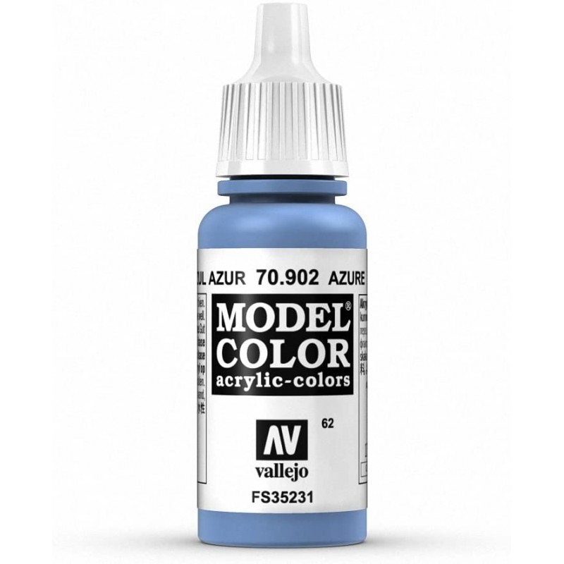 Prince August - Peinture acrylique - 902 - Bleu azur - 17 ml