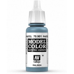 Prince August - Peinture acrylique - 901 - Bleu pastel - 17 ml