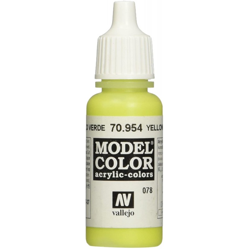 Prince August - Peinture acrylique - 954 - Jaune vert - 17 ml