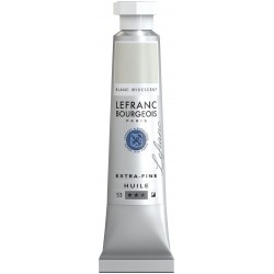 Lefranc Bourgeois - Peinture huile extra fine - 20ml - Blanc iridescent
