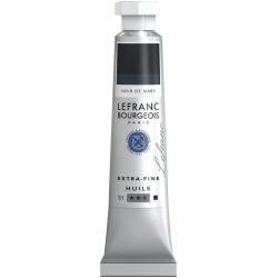 Lefranc Bourgeois - Peinture huile extra fine - 20ml - Noir de mars