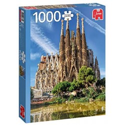 Jumbo - Puzzle 1000 pièces - Vue de la Sagrada Familia Barcelone