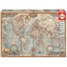 Educa - Puzzle 1500 pièces - La carte politique du monde