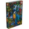 Educa - Puzzle 500 pièces - Paradis tropical et perroquet