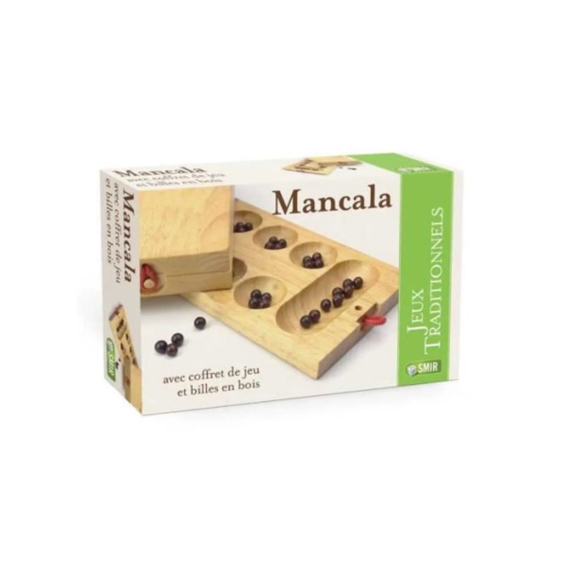 Jeu de société - Mancala en bois