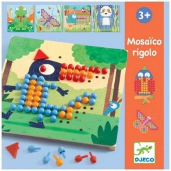 Djeco - DJ08136 - Jeux éducatifs - Mosaïco rigolo