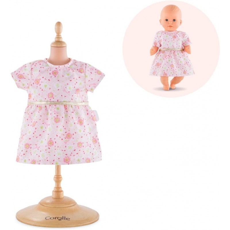 Corolle - Vêtement de poupée - Robe rose - 30 cm