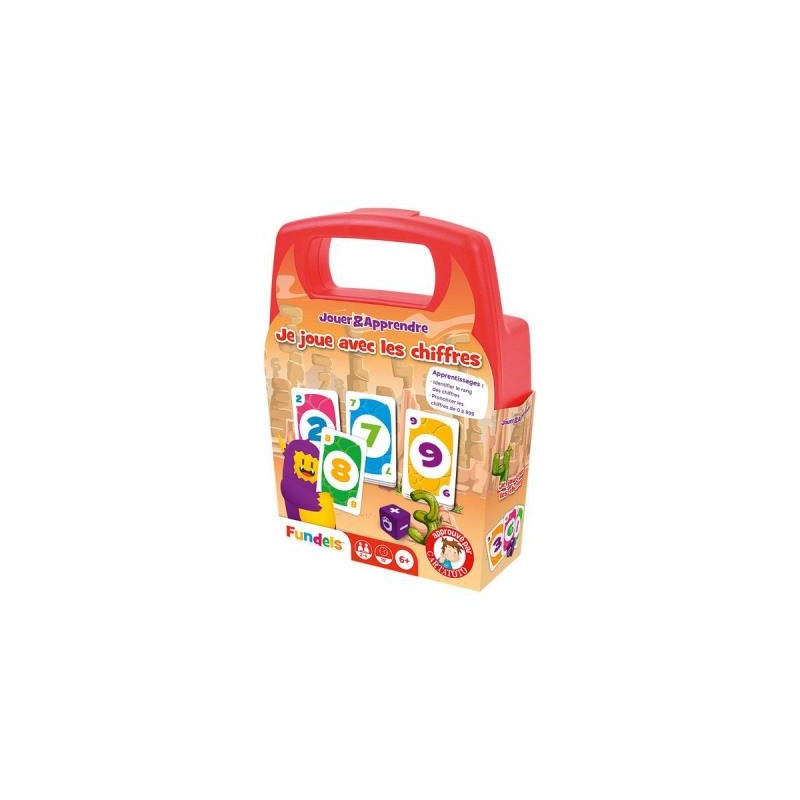 Jeu de société - Jeu éducatif - Je joue avec les chiffres