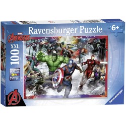 Ravensburger - Puzzle 100 pièces XXL - Les plus grands héros - Marvel Avengers