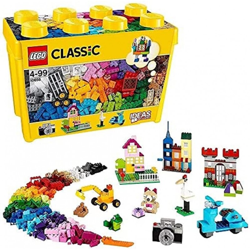 Lego - 10698 - Classic - Boîte de briques créatives deluxe