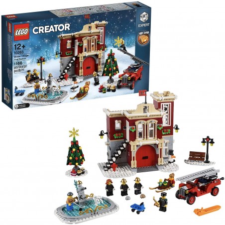 Lego - 10263 - Creator - La caserne des pompiers du village d'hiver