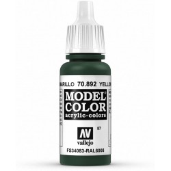 Prince August - Peinture acrylique - 892 - Jaune olive - 17 ml