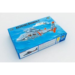 Hobby Boss - Maquette - Hélicoptère - Trumpeter AS365N2 Dolphin