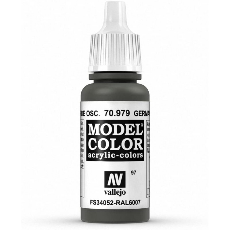 Prince August - Peinture acrylique - 979 - Vert camouflage allemand - 17 ml