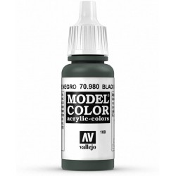 Prince August - Peinture acrylique - 980 - Noir vert - 17 ml