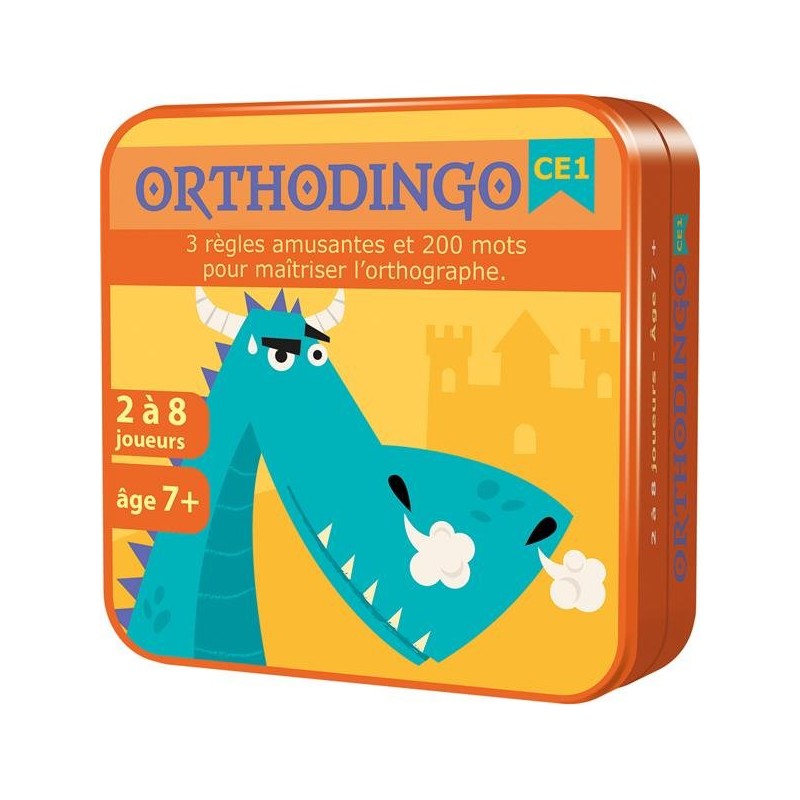 Asmodee - Jeu de société éducatif - Orthodingo