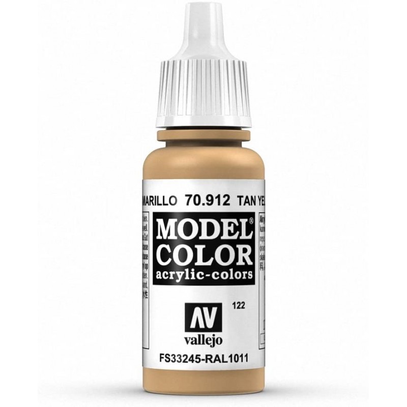 Prince August - Peinture acrylique - 912 - Marron jaune - 17 ml