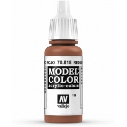 Prince August - Peinture acrylique - 818 - Cuir rouge - 17 ml