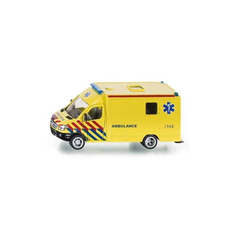 Siku - 2108 - Véhicule miniature - Mercedes ambulance Pays-Bas