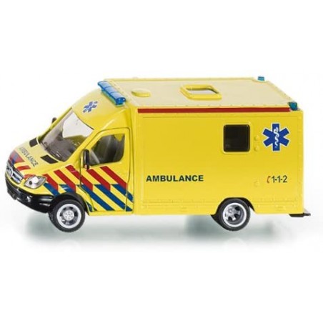 Siku - 2108 - Véhicule miniature - Mercedes ambulance Pays-Bas