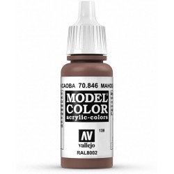 Prince August - Peinture acrylique - 846 - Brun acajou - 17 ml