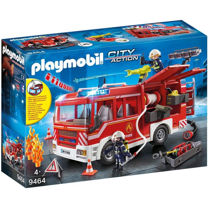 Playmobil - 9464 - Les pompiers - Fourgon d'intervention des pompiers