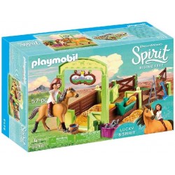 Playmobil - 9478 - Spirit - Lucky et Spirit avec box