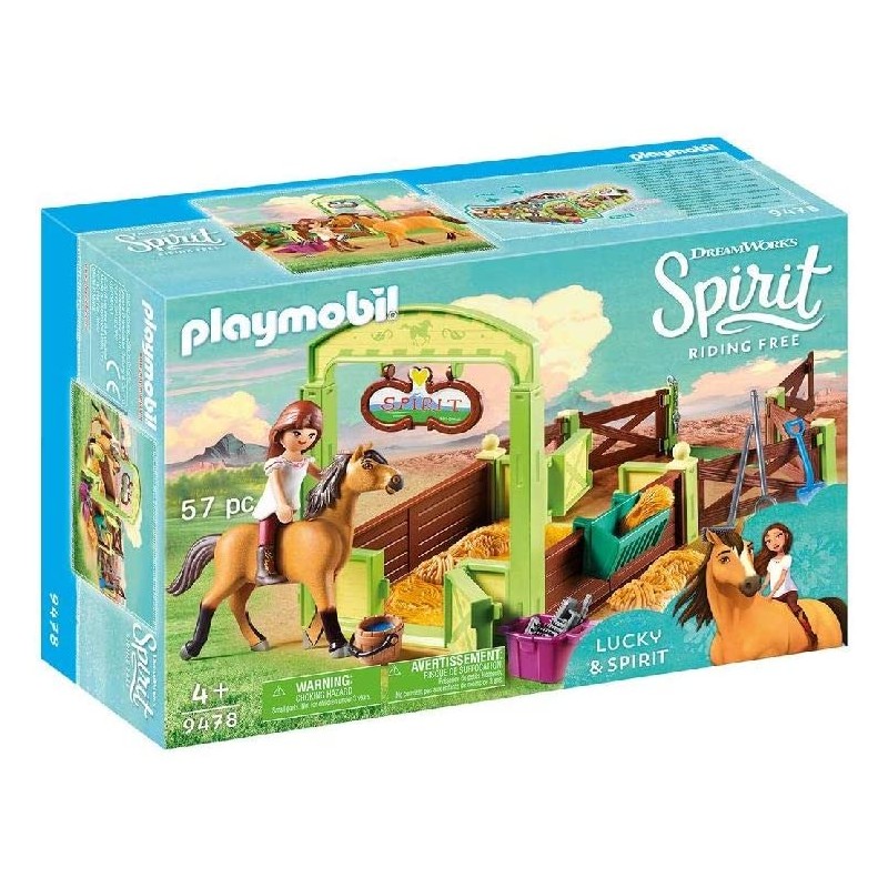 Playmobil - 9478 - Spirit - Lucky et Spirit avec box