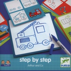 Djeco - DJ08321 - Eduludo - Step by step Arthur and Co