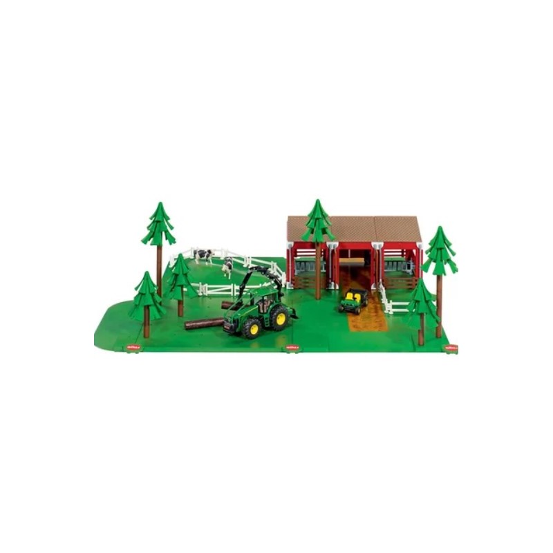 Siku - 8710 - Véhicule miniature - Bundle grande et set plaque et tracteur