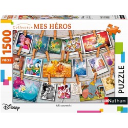 Nathan - Puzzle 1500 pièces - Jolis souvenirs - Disney
