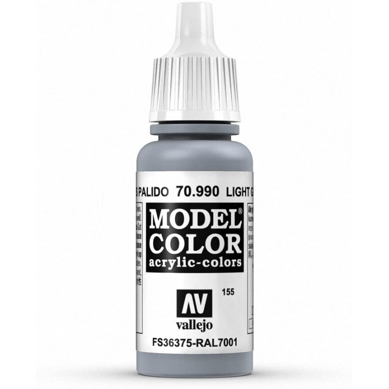 Prince August - Peinture acrylique - 990 - Gris clair - 17 ml