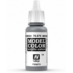 Prince August - Peinture acrylique - 870 - Gris mer medium - 17 ml