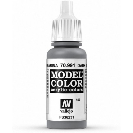 Vallejo Peinture acrylique pour modélisme 17 ml Gris marine
