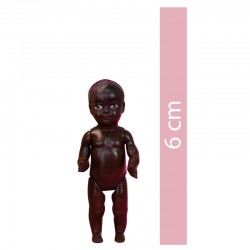 BAIGNEUR PETIT COLIN 6CM NOIR
